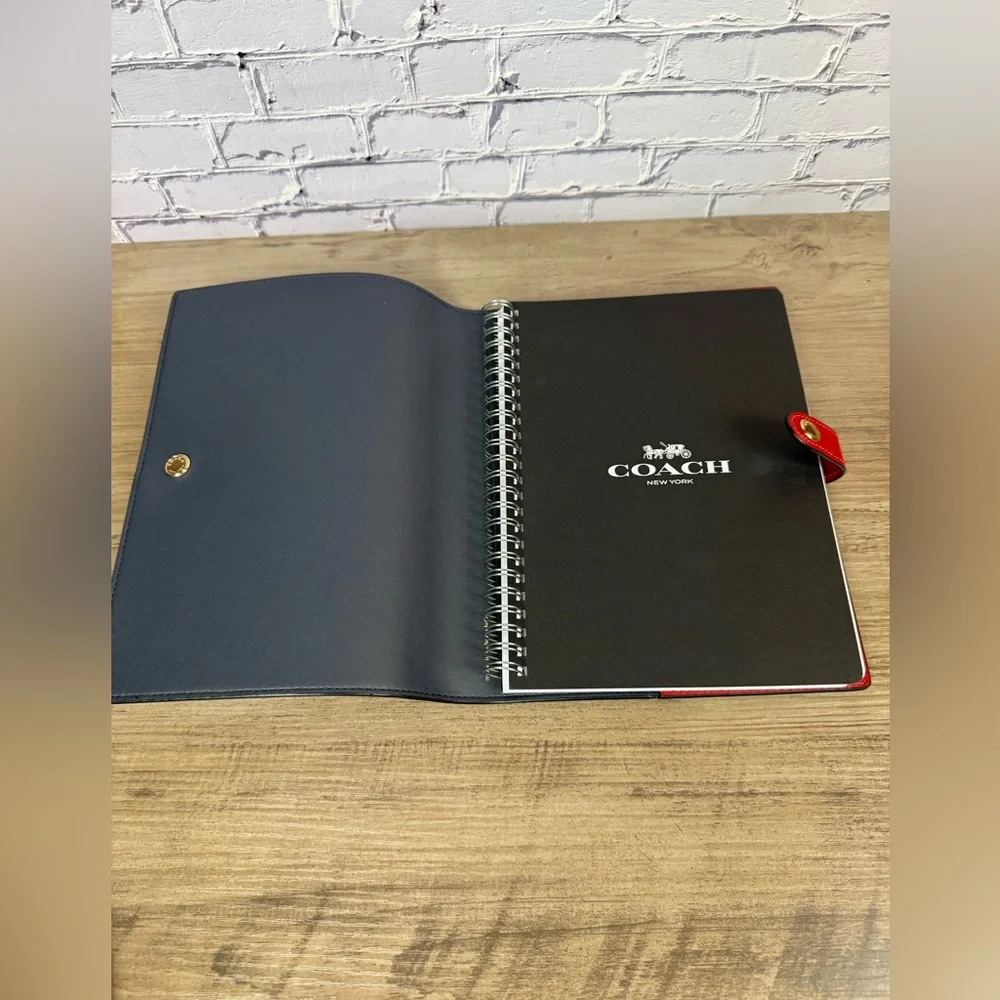 NWT Coach Notebook In Graphic with a free Planner Set